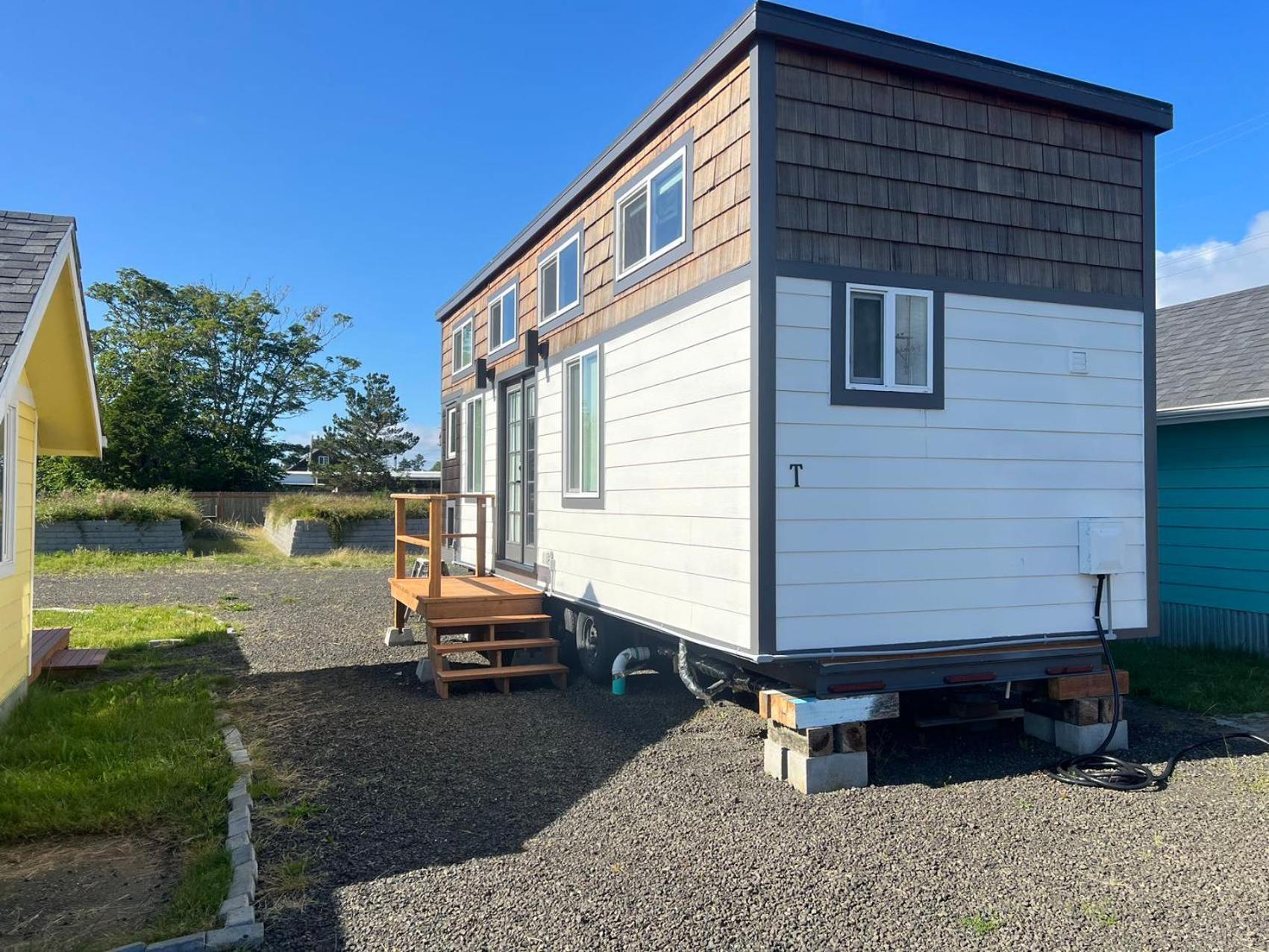 Cozy Loft Tiny House By Ocean Spray Beach Grayland Exterior photo
